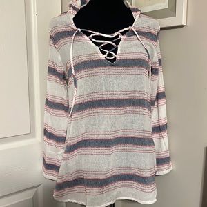 Super cute hooded Swimsuit coverup